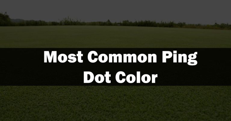 Most Common Ping Dot Color Used & Meaning